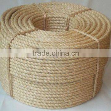 18mm natural jute rope 3 strand twisted cord