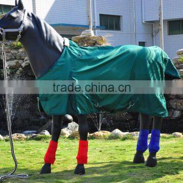 OEM green polyester horse rug