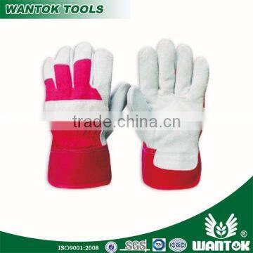 GL030 10.5" cow split leather work glove