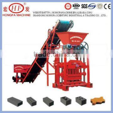 Ghana QTJ4-35B2 brick making machine,concrete block machine,hollow brick machinery