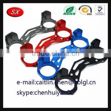China Manufacturer Aluminum Alloy cnc balance shock front fork brace