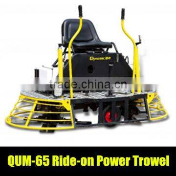 QUM-65 Ride-on Power Trowel With Gasoline Engine