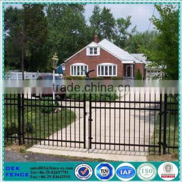 Used security steel metal horse fence design of main gate