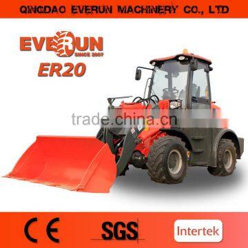 Everun Ce Approved 2.0 Ton Small Construction Loader With Pallet Forks photo-3