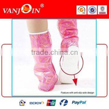 Reusable Waterproof Guard Slip-resistant Women Girls Shoe Covers