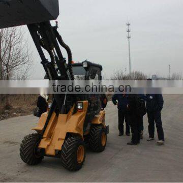 W6FD08 mini wheel loader with joystick control