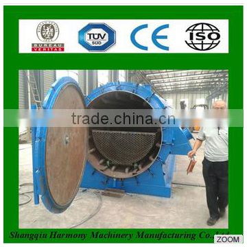 20 Ton continuous waste tyre/plastic/rubber to oil recycling machine