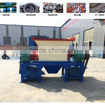 easy cooperation shredder machine for plastic bags