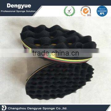 Wholesale Double Sided twist Sponge curl sponge for african american