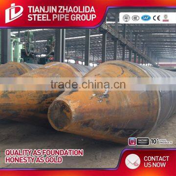 Quality Certification Spiral Pipe Costs Helical Welded Pipe} photo-6