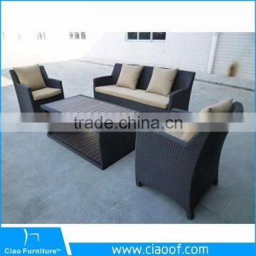 Дешевые заводские цены. Набор для отдыха из винтовой ткани для открытого воздуха - диваны из винтовой ткани photo-2