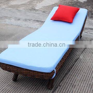 Wicker Furniture Patio Chaise Lounger photo-3