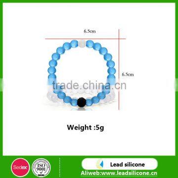 Female Favorite Fashion Jewelry Silicone Spiky Bead Bracelets photo-5