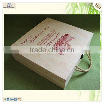Wholesale Pine Wood Wine Cocktail Beer Garnish Box photo-2
