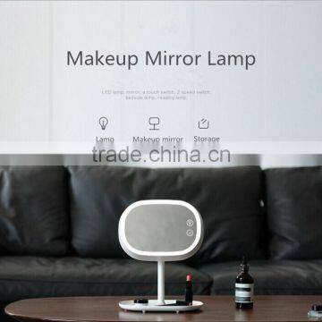 Multifunctional Makeup Mirror Lamp Creative LED Table Makeup Mirror Bedding Room Makeup Mirror Lamp For Sale