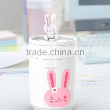 Office Gift Desktop Coffee Cup Rabbit Humidifier Mini USB Rabbit Humidifier Mute Air Treasure Humidifier photo-2