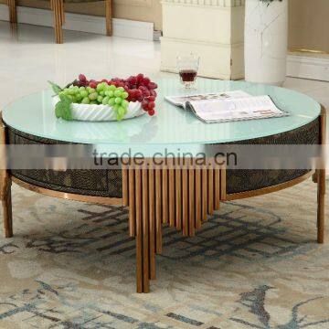 High Quality Lunxry Modern Stainless Steel Dinning Table and Chairs AH069