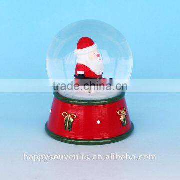 2017 Custom Glass Chrismas Snow Globe With Manufacture photo-2