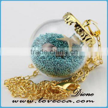 Hollow Decorative Clear Glass Ball for Making Diy Jewelry photo-6