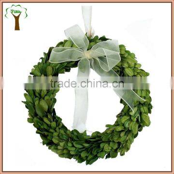 8'' Preserved Boxwood Wreath Wholesale photo-6