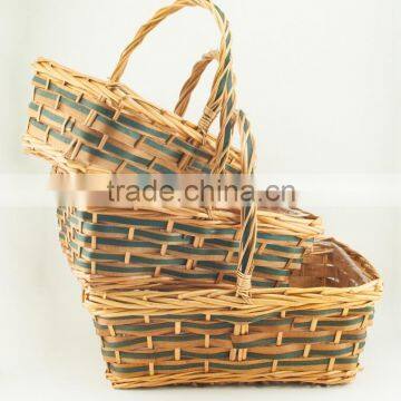 Basket Product Type and Holiday Decoration & Gift Use Basket Wicker
