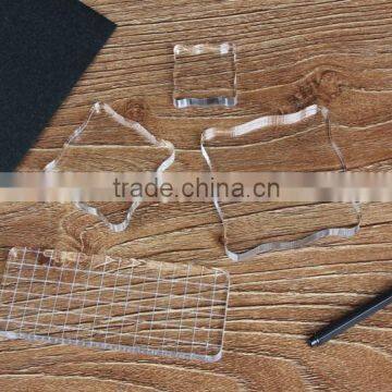 Wholesale Custom Handmade Clear Solid Acrylic Cube Block photo-2