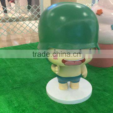 Fiberglass cartoon figurine