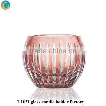 rattan candle holders shining star crystal tealight candle holders