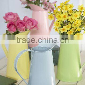 Galvanzied Metal Flower Jugs photo-5