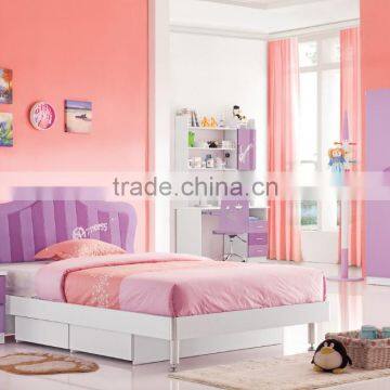 RD103 Sweet Girl Cherry Princess Bedroom Set 2015 New Children Kids Colofurl Cartoon Furniture on Sale in Stock
