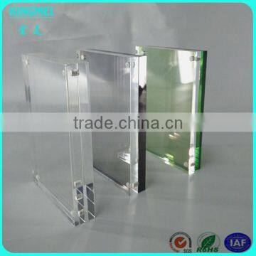 KM-VP72 Rectangle Shape Blank Plastic Acrylic Photo Frame Fridge Magnet With Picture Insert photo-2