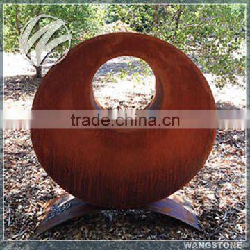 Outdoor Decoration Large Metal Rings Sculpture