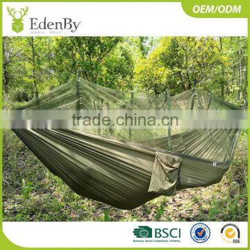 Good quality new style air nylon hammock with mosquito net