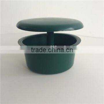 Plastic slug and snail trap for garden