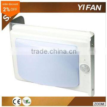 Solar Motion Sensor Light, LED Rainproof Powered Security Steel Light Outdoor for Garden,Outdoor photo-2