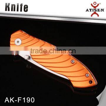 Unique Design Folding Tactical Camping Knife With Aluminium Handle photo-3