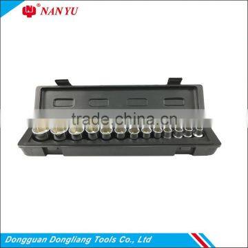 14PC 1/2DR Hex Hand Socket Set