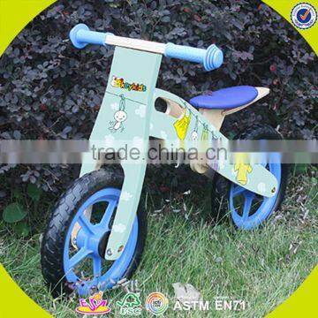 2017 Wholesale Kids Wooden Bicycle Fashion Baby Wooden Bicycle Hottest Children Wooden Bicycle W16C148 photo-5