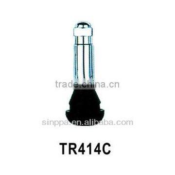 TR414C Tubeless Snap-in Tire Valve(Chrome Material)