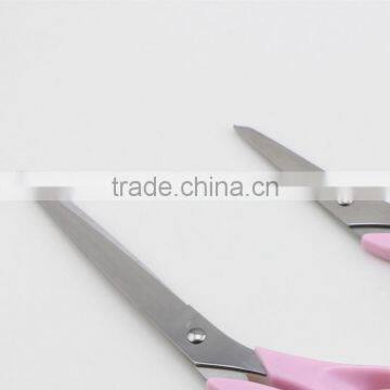 Pink Handle Stainless Steel Blade Scissors With Two Sizes photo-2