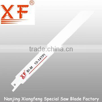 Bi-metal Saber Saw Blades,reciprocating Saw Blade Progressive Teeth: XF-S1122VF,XF-S1025VF,XF-S3456X,XF-S123XF,XF2345X,XF-922VF photo-2