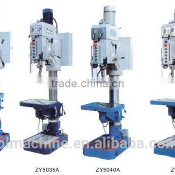 ZY column type Vertical Drilling and Milling machine, with dia. 30 35 40 50mm