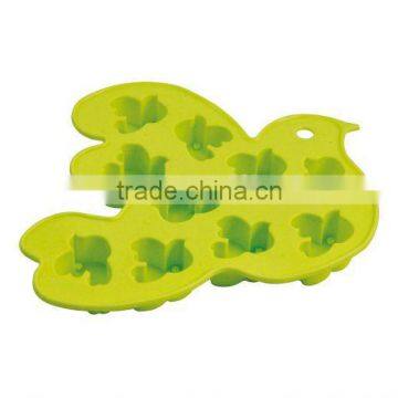 10 cavities bird shaped silicone ice cube tray