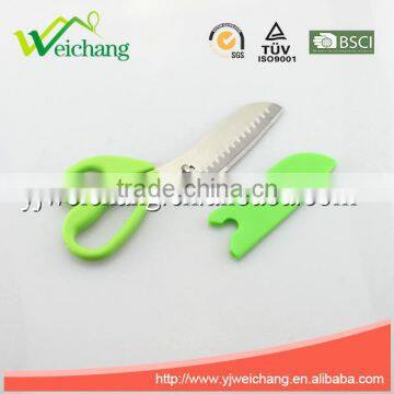 WCTS1208 Soft Grip Scissors Straight, Stainless Steel Precision With New Handle Design With Cover photo-2