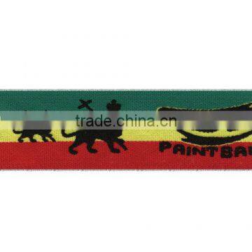 Printing Colorful Jacquard Elastic Webbing Tape photo-2