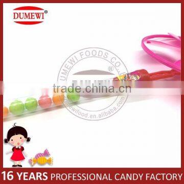 Cheap Long Stick Windmill Shape Plastic Candy Toy photo-3