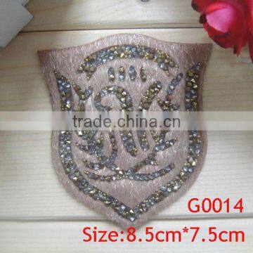 2014 wholesale fashion rhineshone newest designed hotfix motif