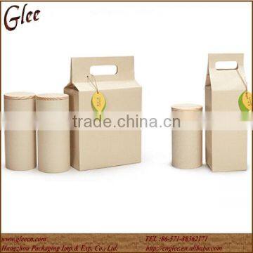 Round Tea Box Wood Gift Box