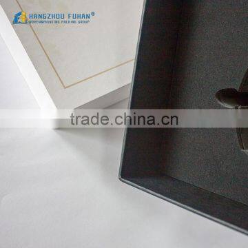 High Quality Cardboard Golden Logo Packing Box photo-5