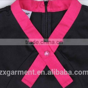 2017 ZX Fashion Design Western Fast Food Restaurant Uniform Cheap Price photo-3